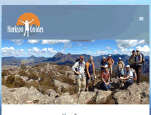 Tablet Screenshot of horizonguides.com.au